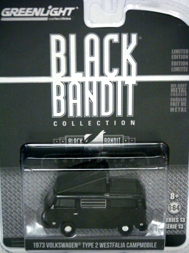 Greenlight - Black Bandit - 1973 VW Type 2 Westfalia Campmobile