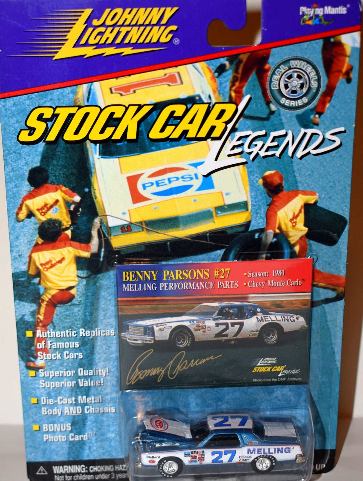 Johnny Lightning Benny Parsons 1980 Chevrolet Monte Carlo