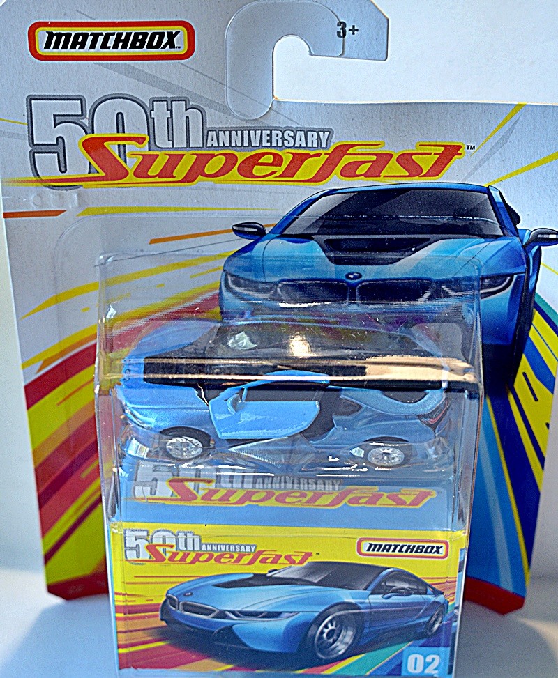Matchbox 50th Anniversary Superfast - BMW I8 Sports Car