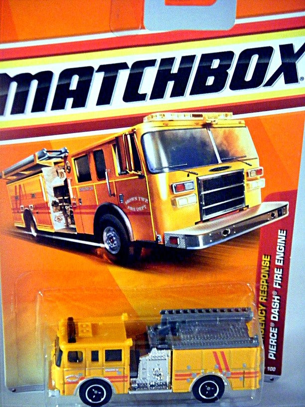 Matchbox Pierce Dash Fire Truck