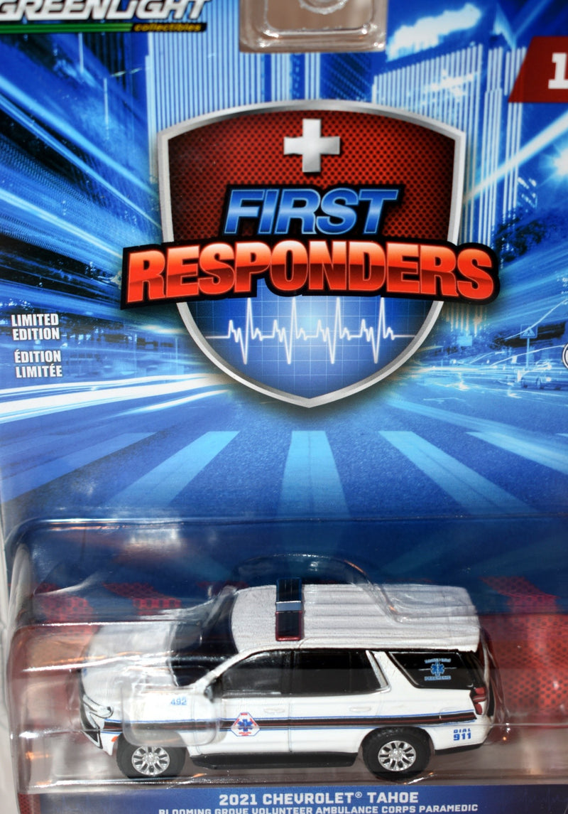 Greenlight First Responders - Blooming Grove Volunteer Ambulance Corps Chevy Tahoe Paramedic Truck