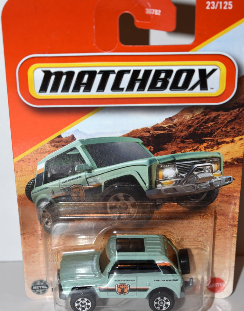 Matchbox - Field Car - National Park Game Supervisor 4x4