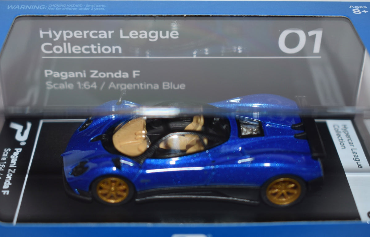 KiNSMART PosterCars - Hypercar League Collection - Pagani Zonda F
