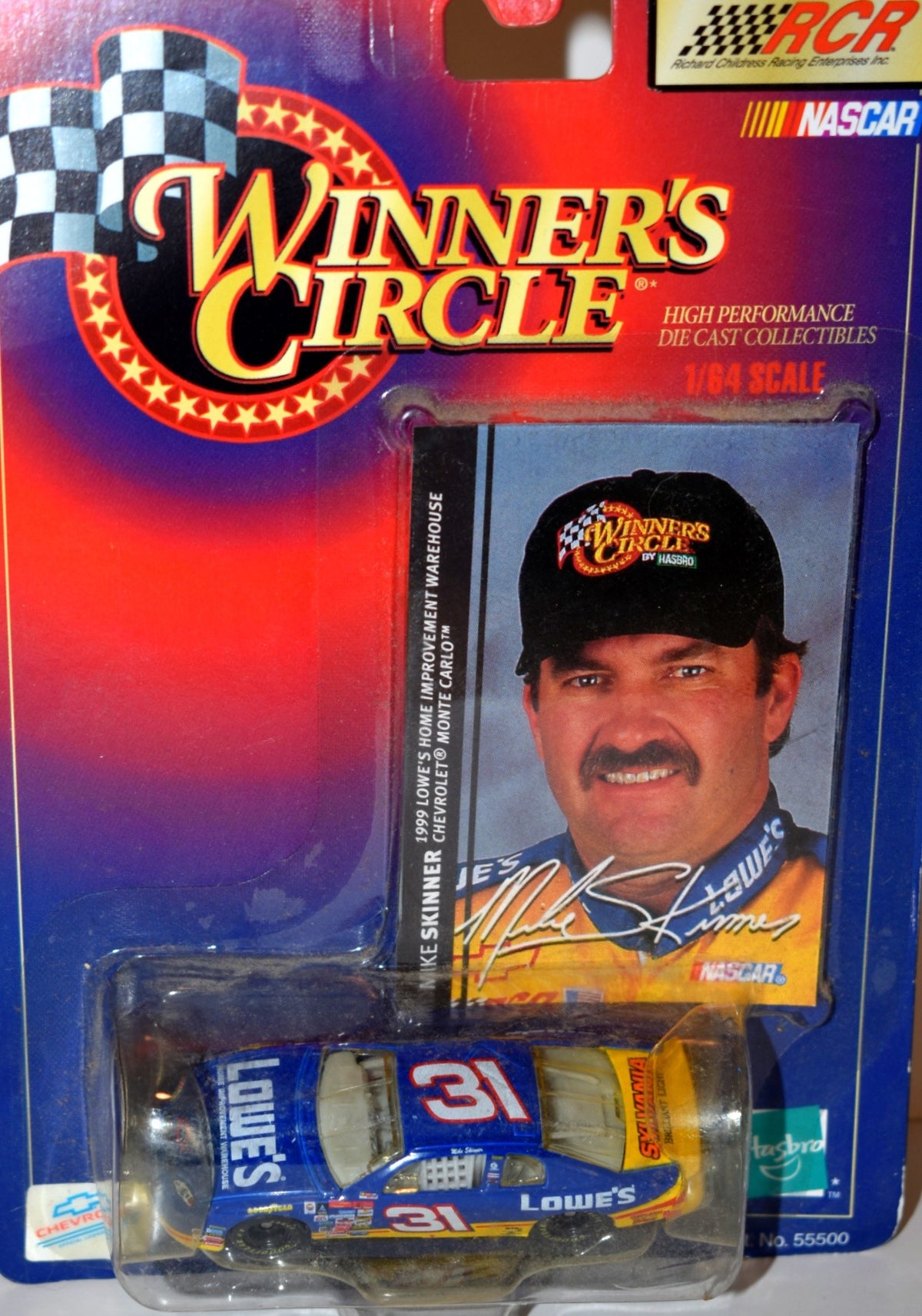 Winners Circle NASCAR - Mike Skinner Lowe's 1999 Chevy Monte Carlo