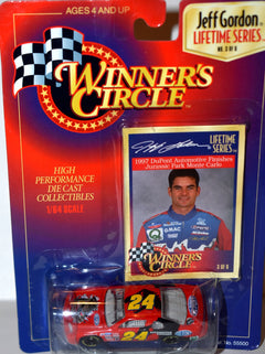 Winners Circle NASCAR - Jeff Gordon Lifetime Series - 1997 Dupont Jurassic Park Chevy Monte Carlo