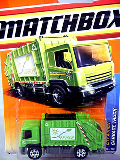 Matchbox - Go Green Recycling Truck