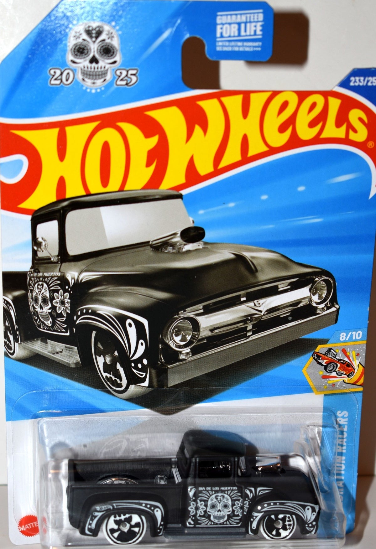 Hot Wheels - Dia de los Muertos 2025 - 1956 Ford F-100 Pickup Truck