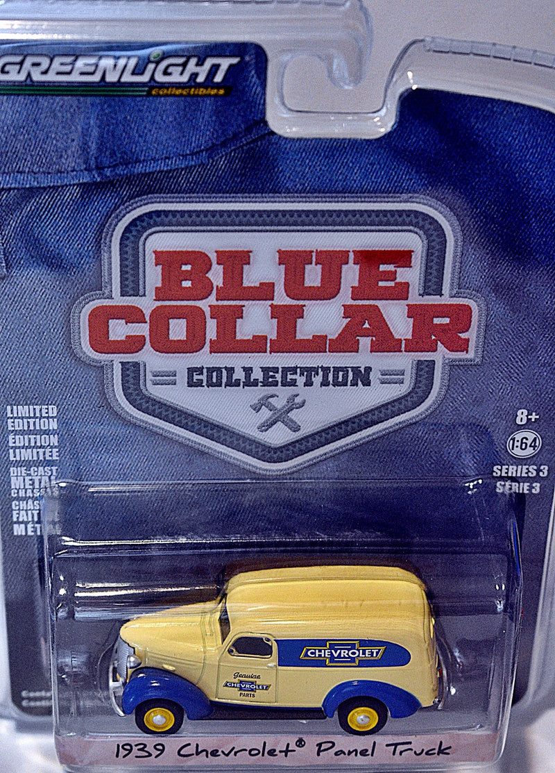 Greenlight - Blue Collar -1939 Chevrolet Parts Delivery Panel Truck