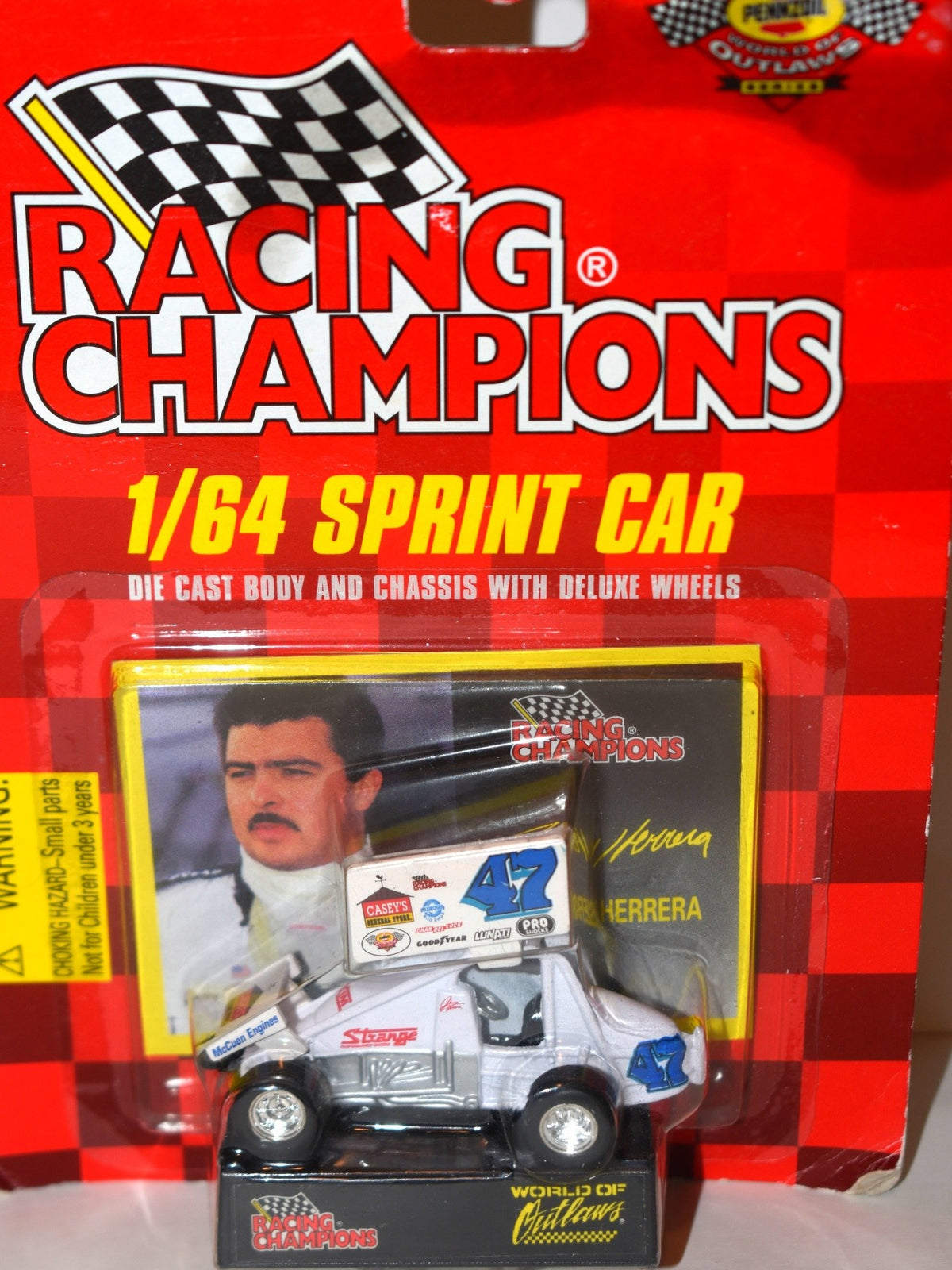 Racing Champions - World of Outlaws - Johnny Herrera STRANGE Sprint Car