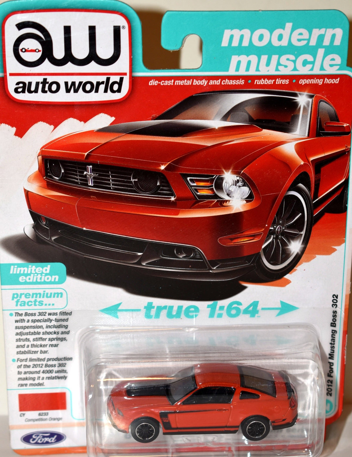 Auto World  - 2012 Ford Mustang Boss 302