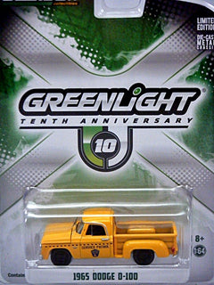 Greenlight  10th Anniversary - 1965 Dodge D-100 Pickup Truck