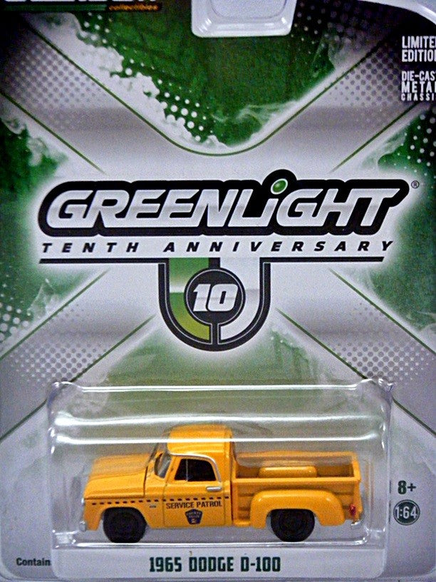Greenlight  10th Anniversary - 1965 Dodge D-100 Pickup Truck