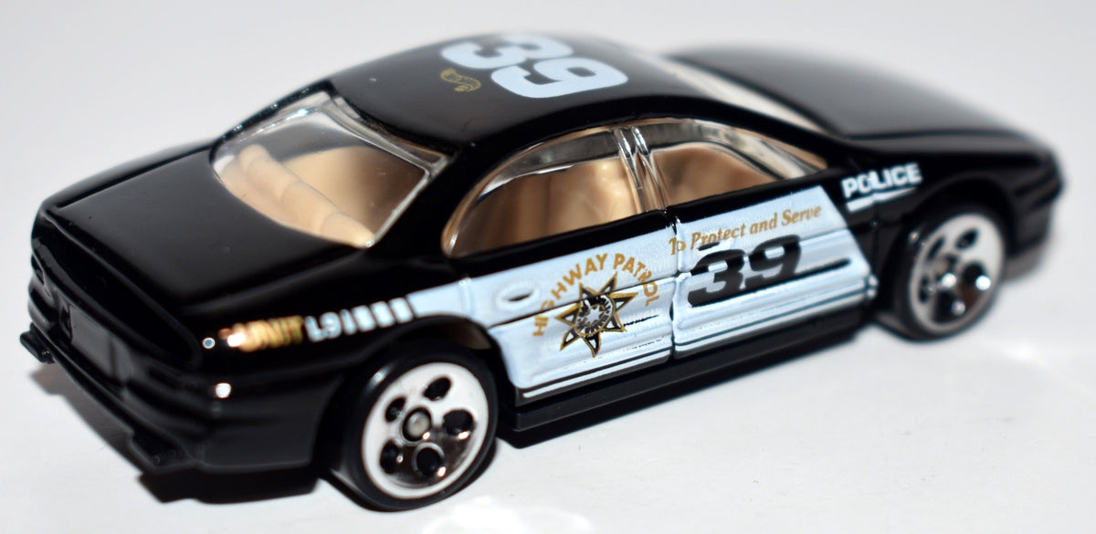 Hot Wheels -  Oldsmobile Aurora Highway Patrol Police Car