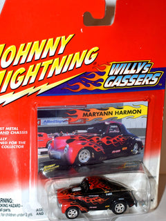 Johnny Lightning Willys Gassers: Maryann Harmon 41 Willys NHRA Gasser
