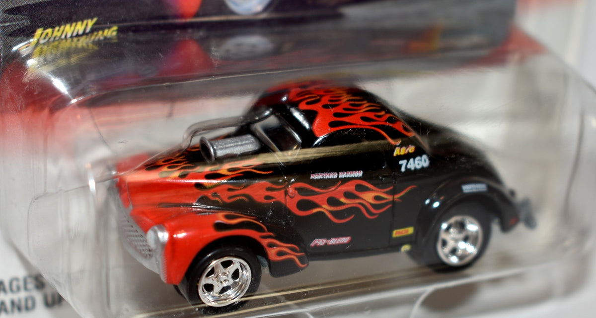 Johnny Lightning Willys Gassers: Maryann Harmon 41 Willys NHRA Gasser