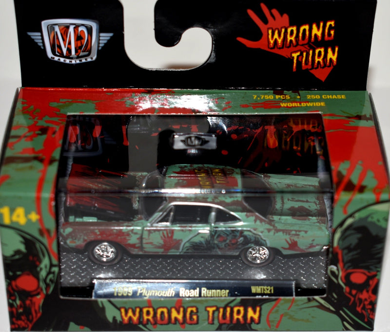 M2 Machines Halloween Series - Wrong Turn - 1969 Plymouth Road Runner