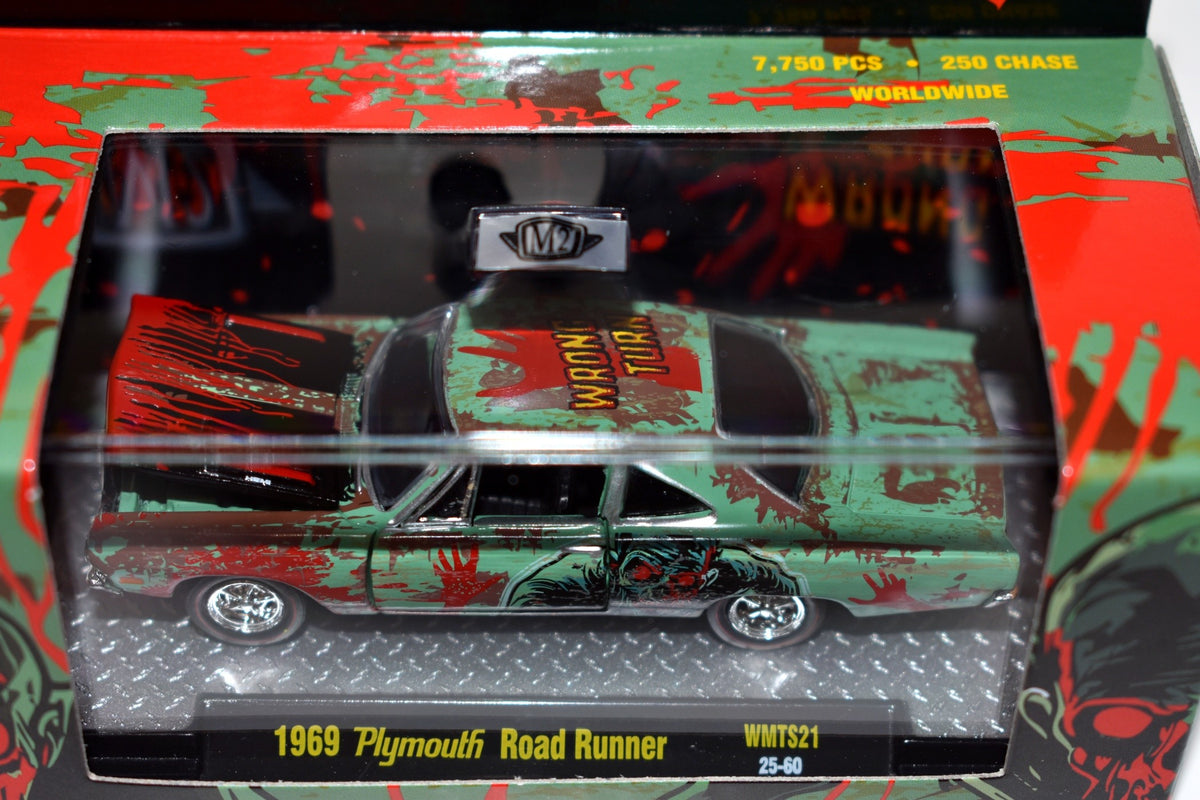 M2 Machines Halloween Series - Wrong Turn - 1969 Plymouth Road Runner