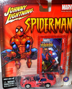 Johnny Lightning - Marvel Comics - Spiderman 1999 Dodge Viper GTS