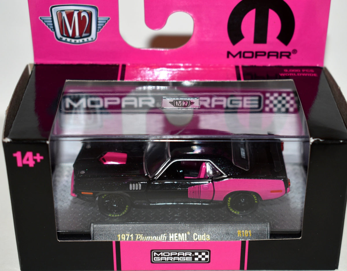 M2 Machines Auto-Thentics - MOPAR Garage - 1971 Plymouth Hemi Cuda