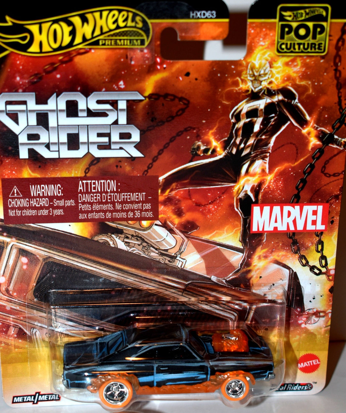Hot Wheels Premium Marvel Ghost Rider Dodge Charger