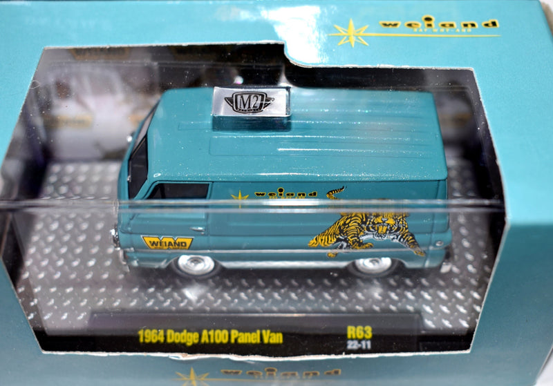 M2 Machines - Auto Trucks - Weiand 1964 Dodge A-100 Panel Van