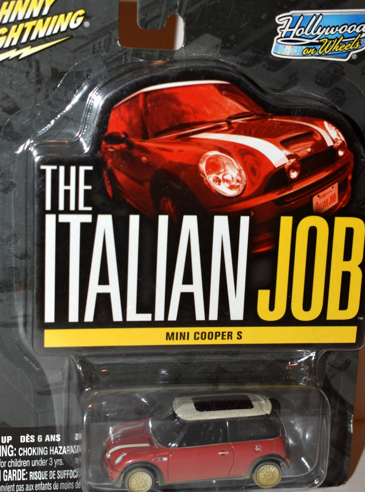 Johnny Lightning - Hollywood on Wheels - Italian Job Mini Cooper S