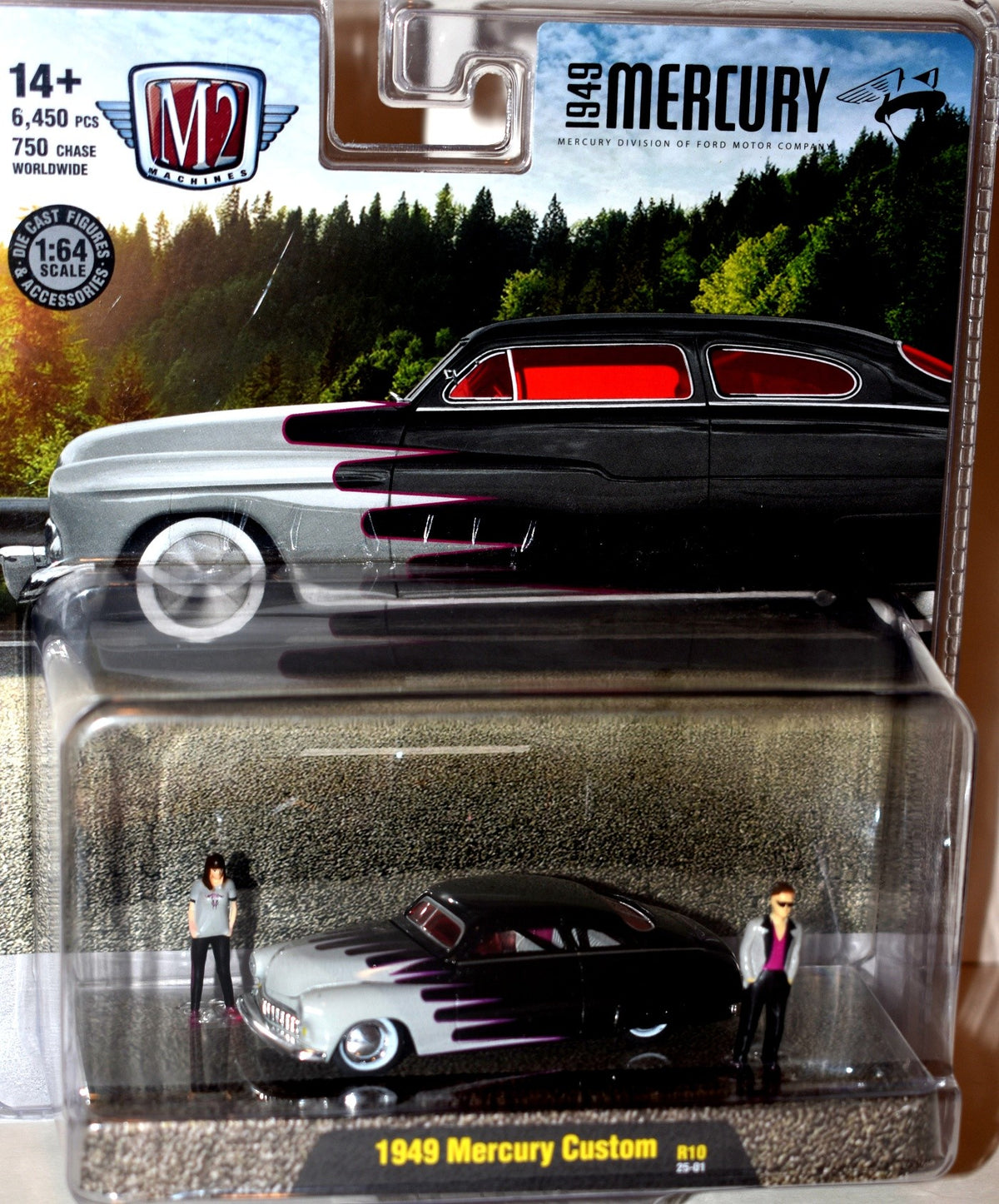 M2 Diorama Sets - 49 Mercury Lead Sled Custom