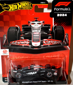 Hot Wheels Formula 1 - 2024 Series - MoneyGram Hass F1 Team - VF-24