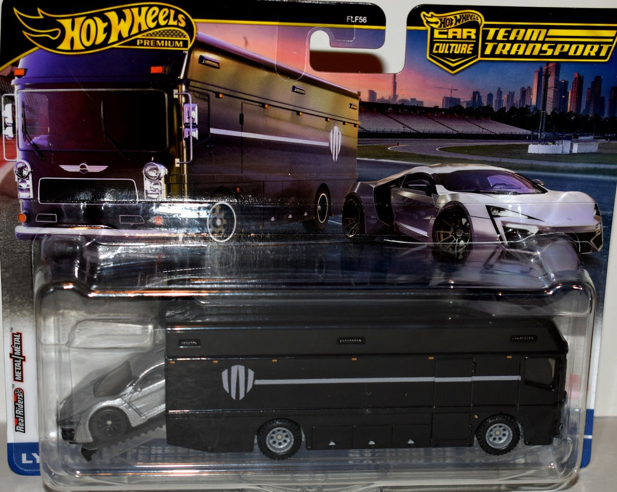 Hot Wheels Car Culture - Lyken Team Transport - Lykan Hypersport & Euro Hauler