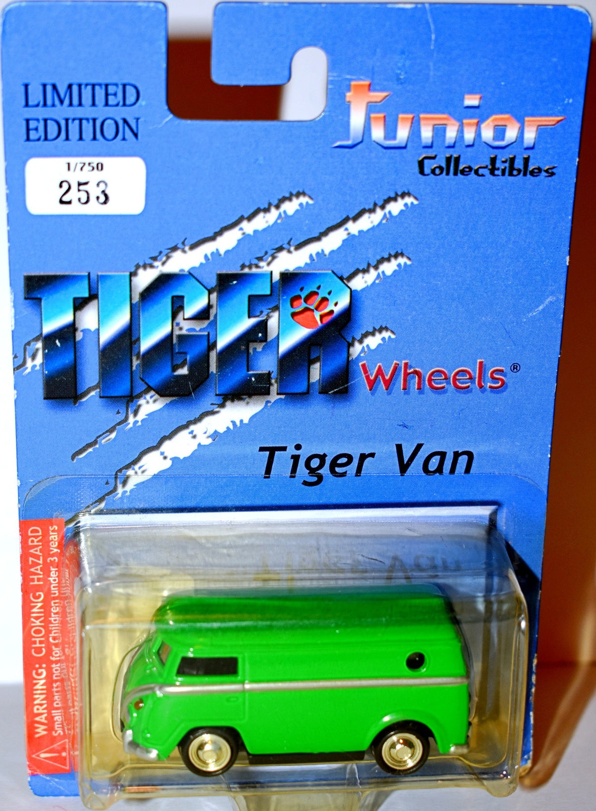 Tiger Wheels Junior Collectibles - Rare Porthole VW Van