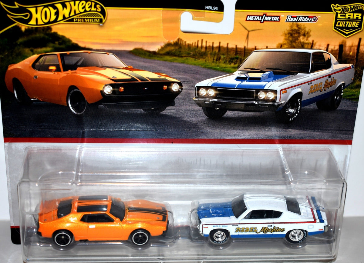 Hot Wheels Premium -  AMC Muscle Car Set - 1971 AMC Javelin & AMC Rebel Machine