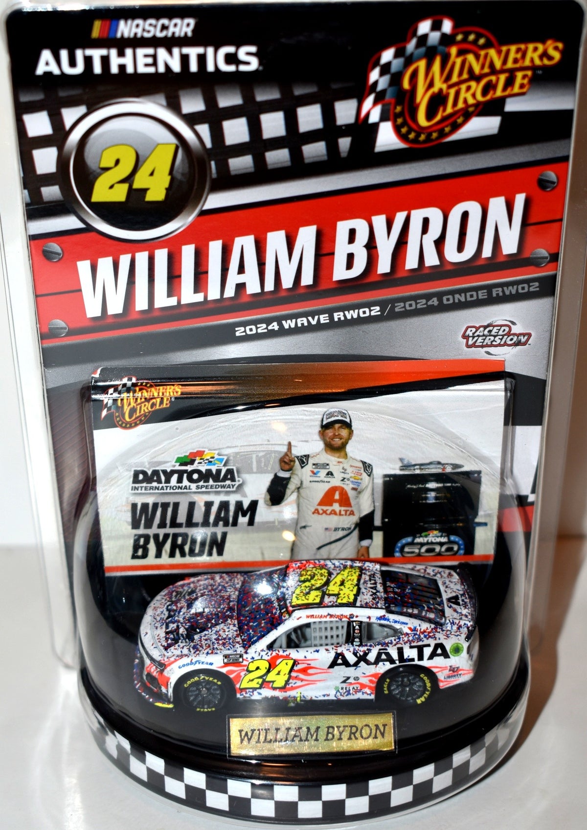 Winners Circle -  Daytona 500 Winning William Byron Axalta Chevy Camaro