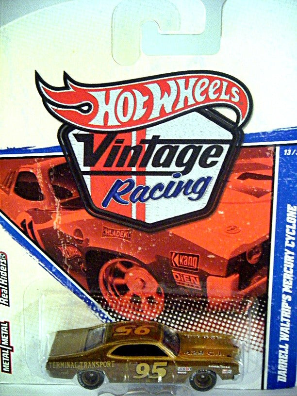 Hot Wheels Vintage Racing Series - Darrell Waltrip Mercury Cyclone NASCAR Stock Car