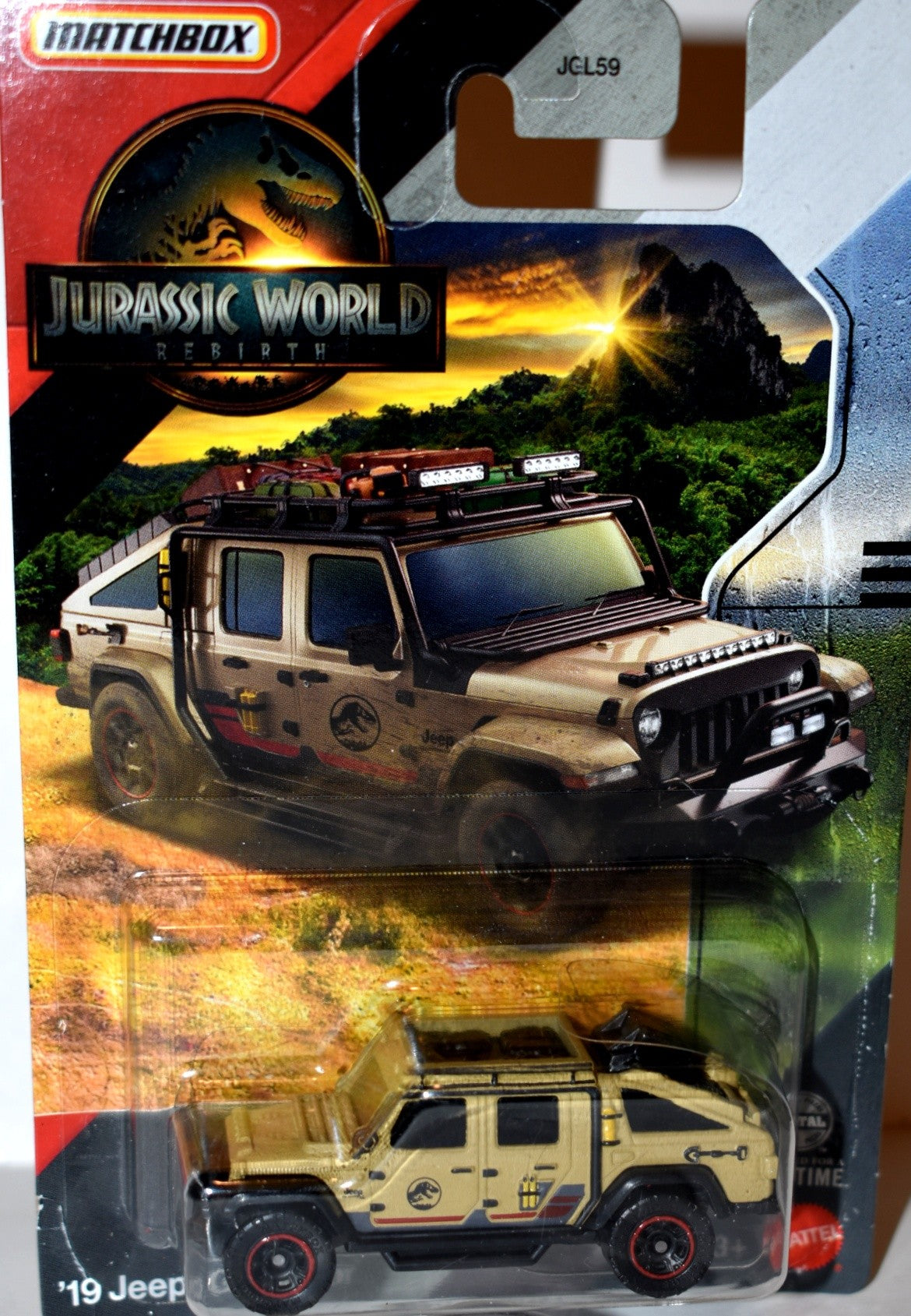 Matchbox Jurassic World Rebirth - Jeep Gladiator