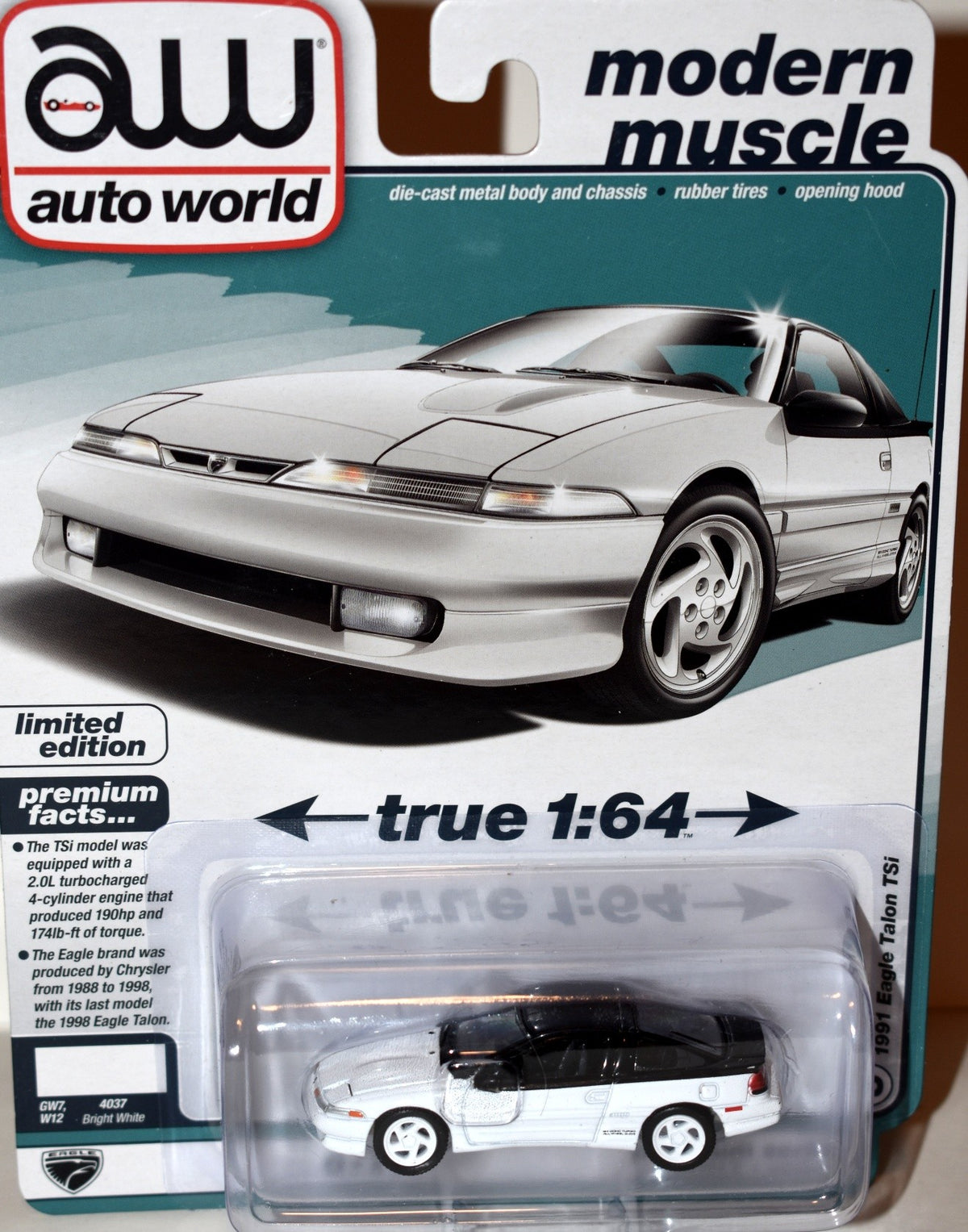 Auto World - 1991 Eagle Talon TSi