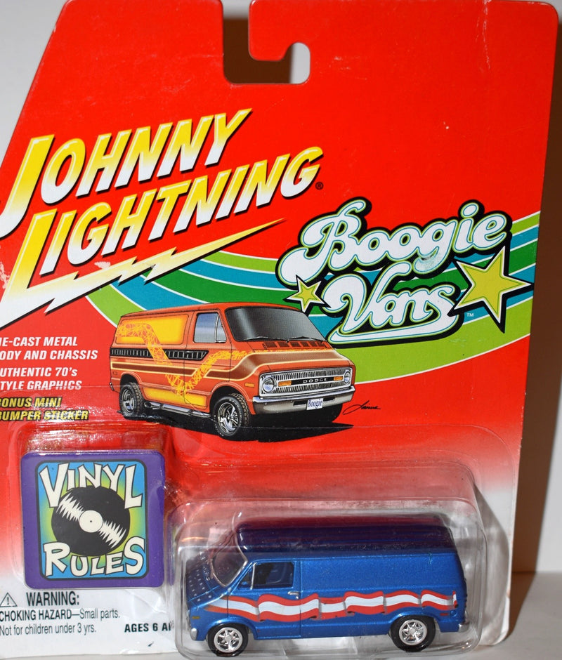 Johnny Lightning Boogie Vans - 1977 D 150  Custom Van
