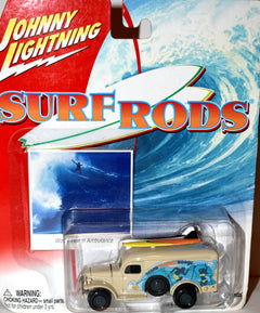 Johnny Lightning Surf Rods - Beach Blanket Boogie - Dodge WC54 Ambulance Surf Truck