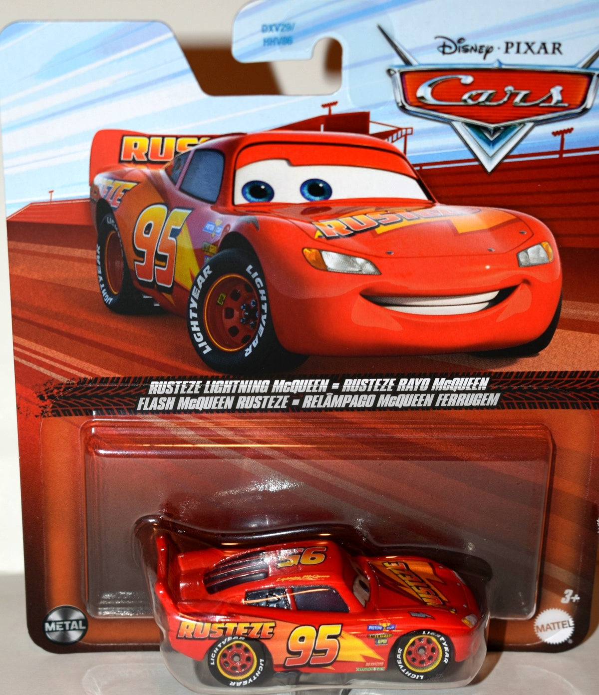 Disney Cars - Lightning McQueen - Rusteze Race Car