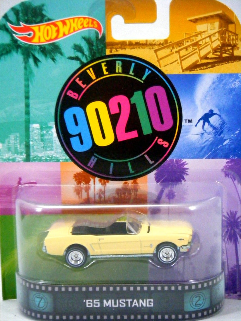 Hot Wheels Retro Entertainment Series - Beverly Hills 90210 - 1965 Ford Mustang Convertible
