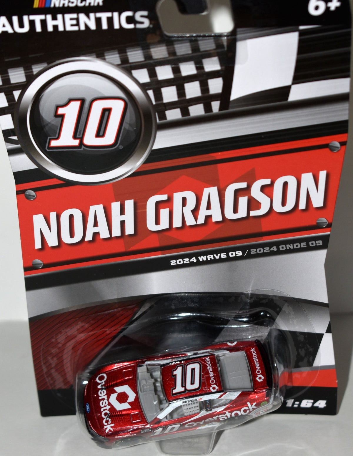 NASCAR Authentics - Noah Gragson Overstock Ford Mustang