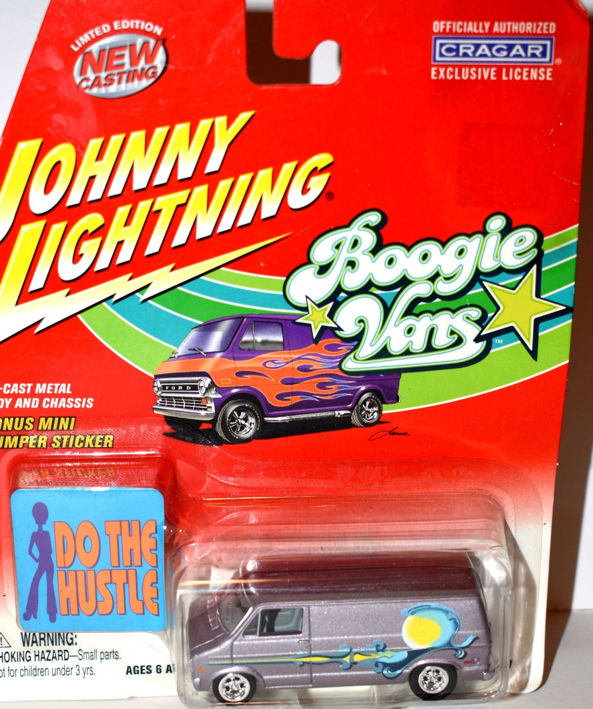 Johnny Lightning Boogie Vans - 1975 D 150  Custom Van