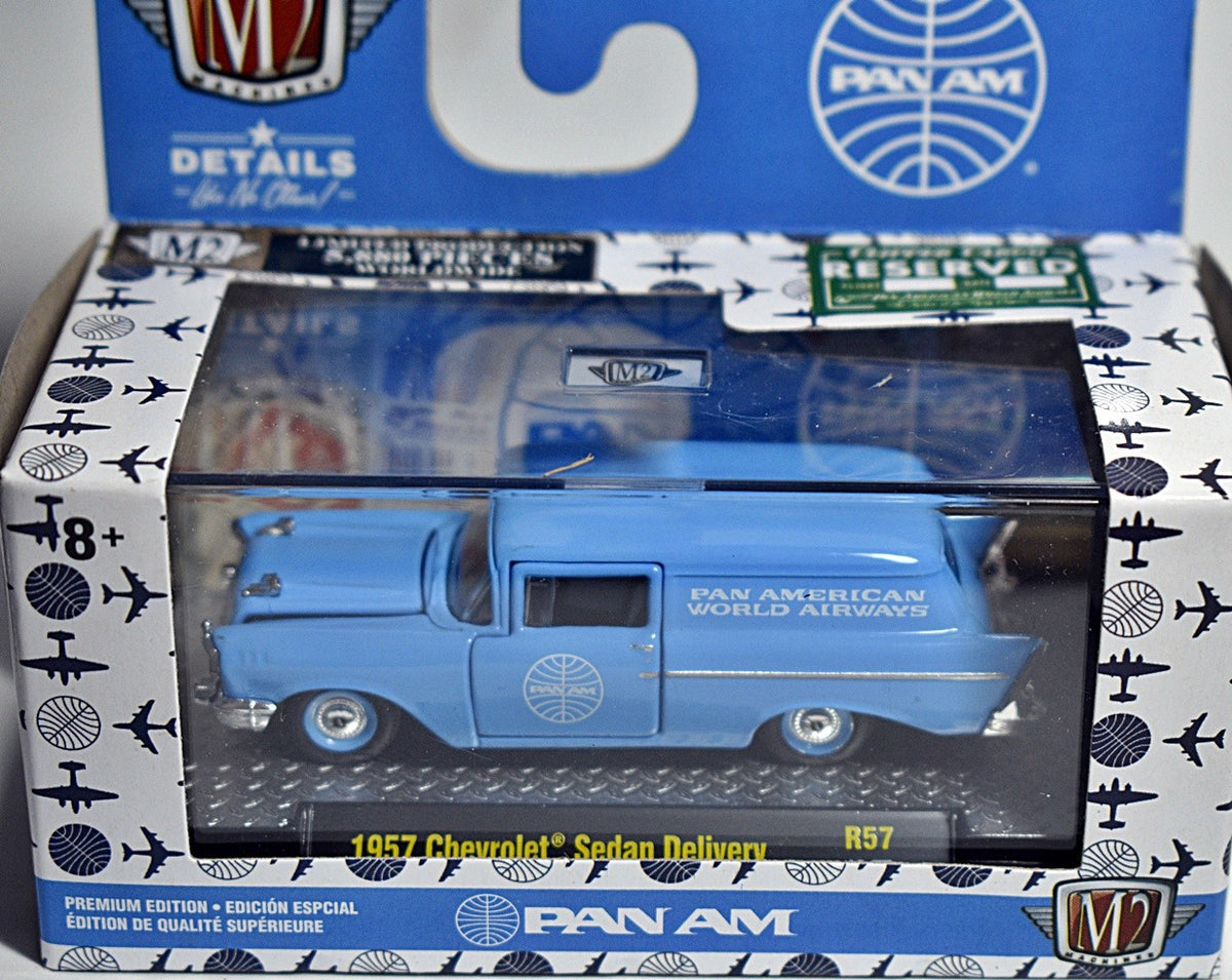M2 - PAN AM - 1957 PAN AM Chevrolet Sedan Delivery