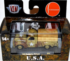 M2 Machines Auto-Thentics 1949 Studebaker 2R Military Pickup Truck