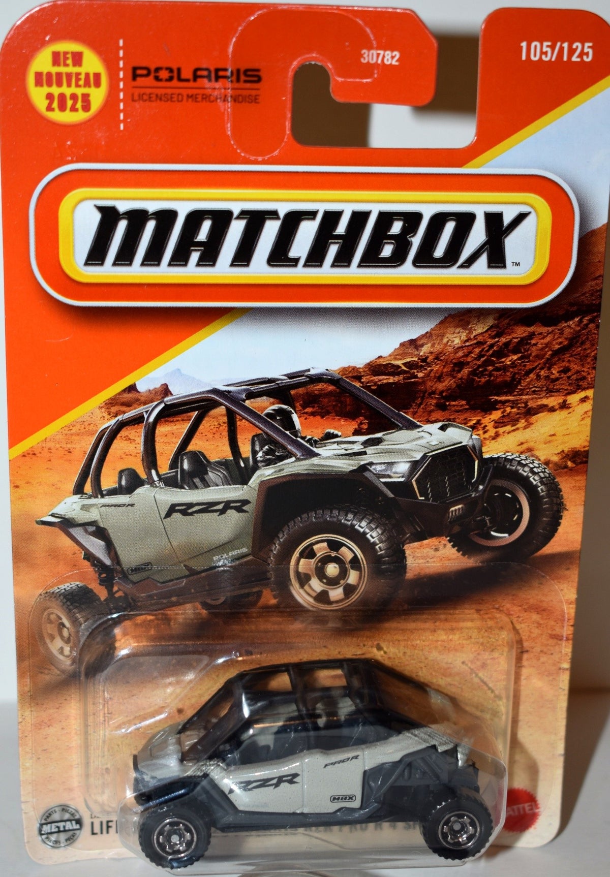 Matchbox -  New for 2025 - 2025 Polaris RZR Pro R 4 Sport