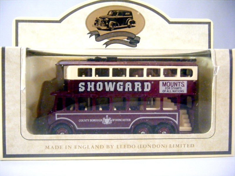 Lledo Promo Model - 1931 AEC Renown Double Decker Bus - Showgard Mounts