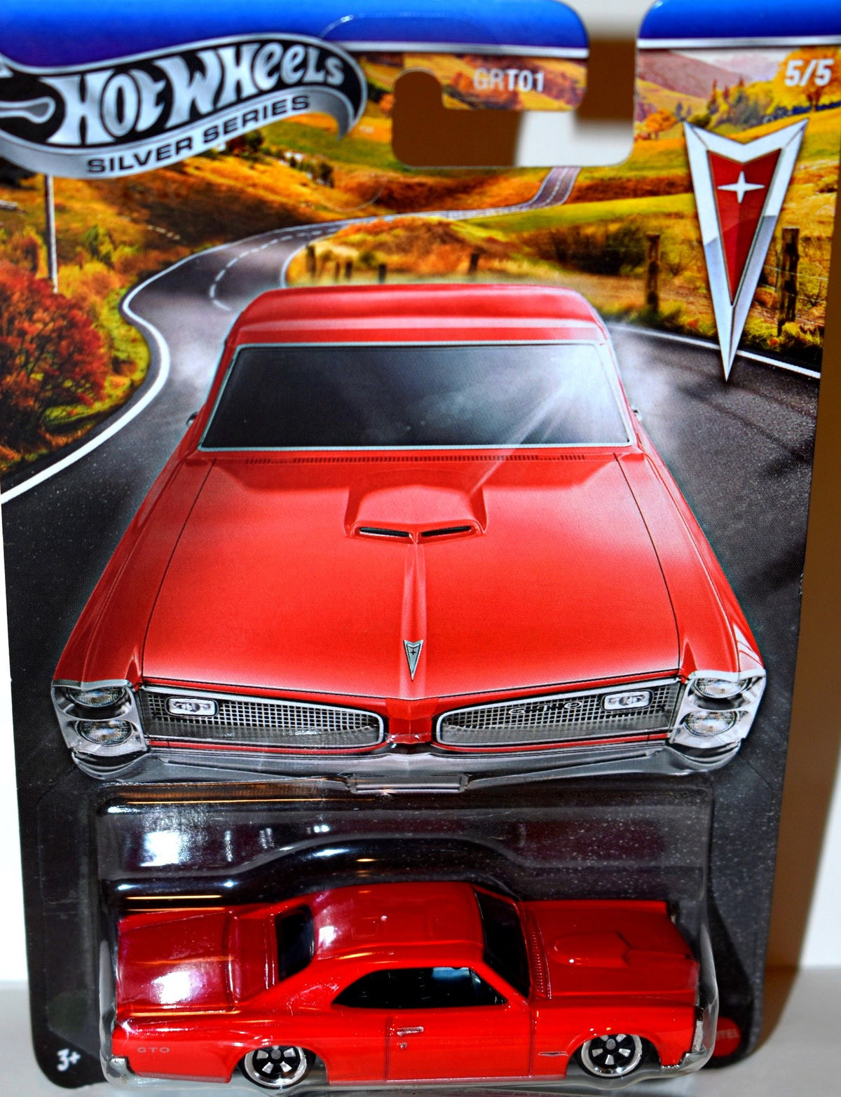 Hot Wheels Silver Series - Pontiac Series - 1966 Pontiac GTO