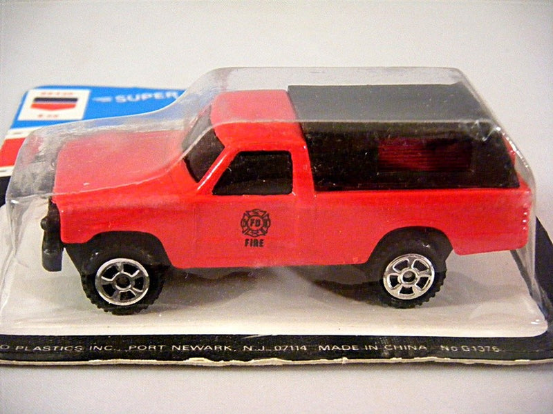 Traffic Jammers - Fire Department Pickup Truck with Cap