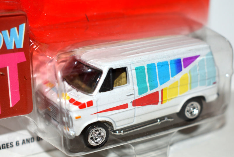 Johnny Lightning - Boogie Vans - 1976 G-20 Chevrolet Service Shop Van