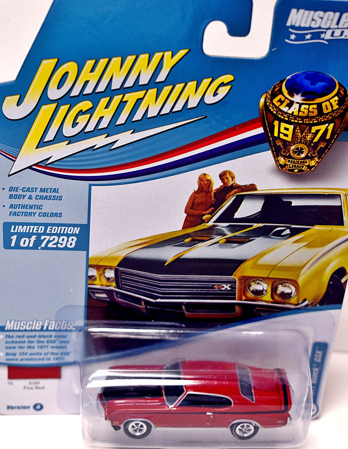 Johnny Lightning Muscle Cars USA - Class of 1971 - 1971 Buick GSX