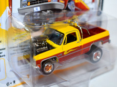 Johnny Lightning Street Freaks Zingers -  1985 Chevy Silverado C10 Fleetside Pickup Truck